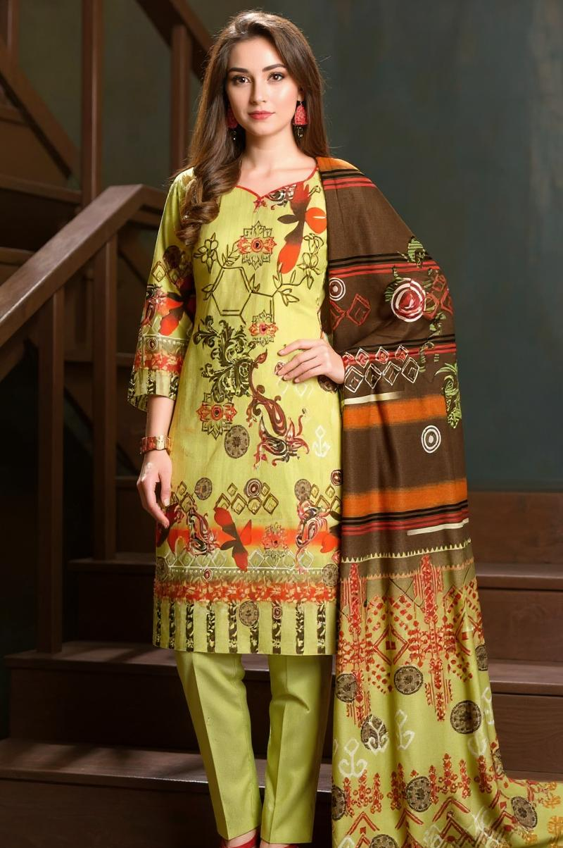 Digital Dobby Lawn Print Bold (Unstitched) Sethi Brothers